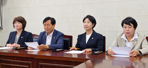 홍천군의회 국힘 4명, 농촌주민수당 지속가능성 우선