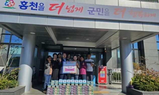 두촌면생활개선회, 어르신들에게 따뜻한 송편 전달
